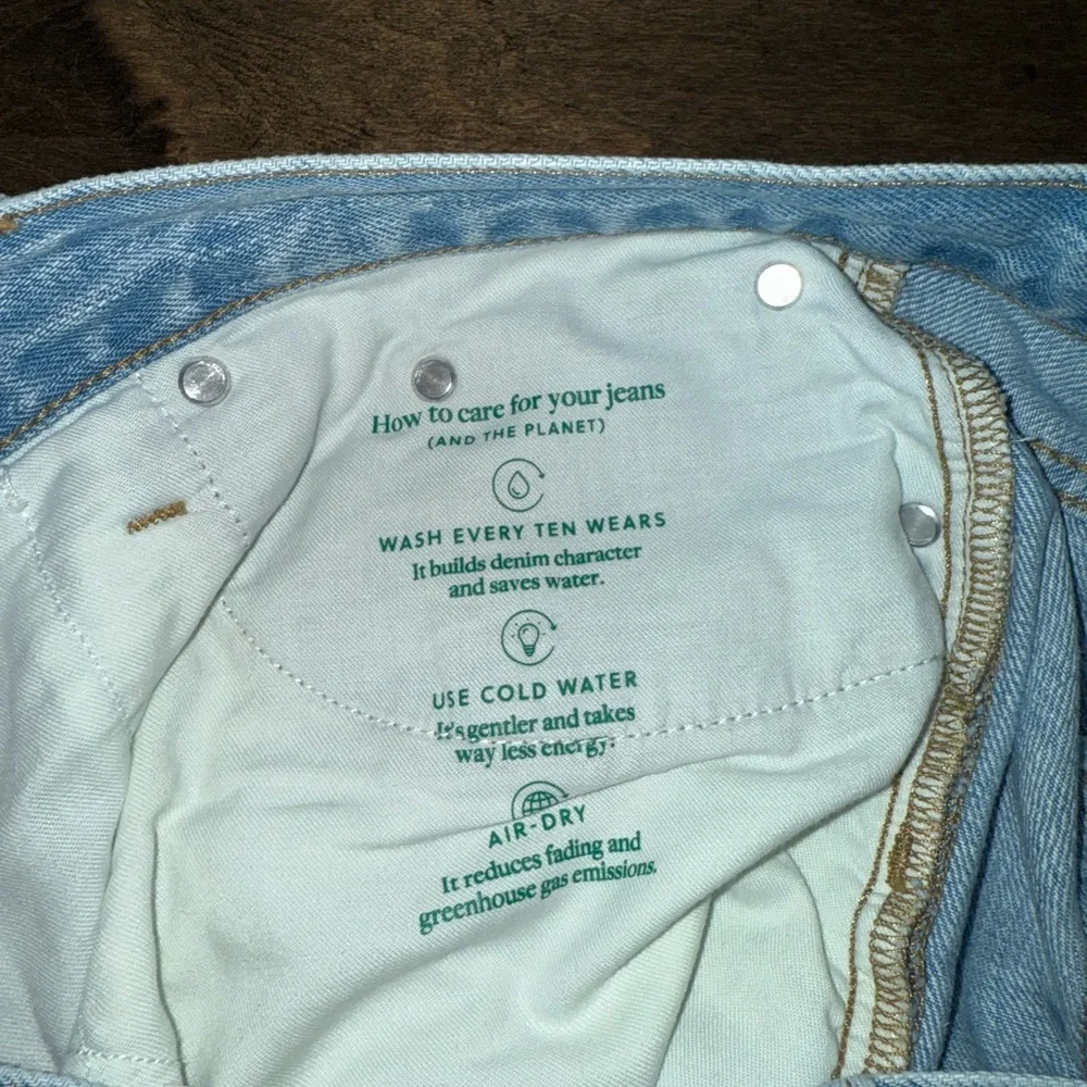 J. Crew Blue Straight Leg Jeans Vintage Style - Picture 9 of 14